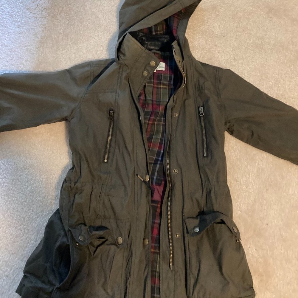 ORVIS River Road Waxed Jacket, XS, Rye